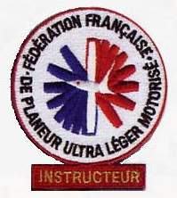 Instructeur Ecusson ULM 02